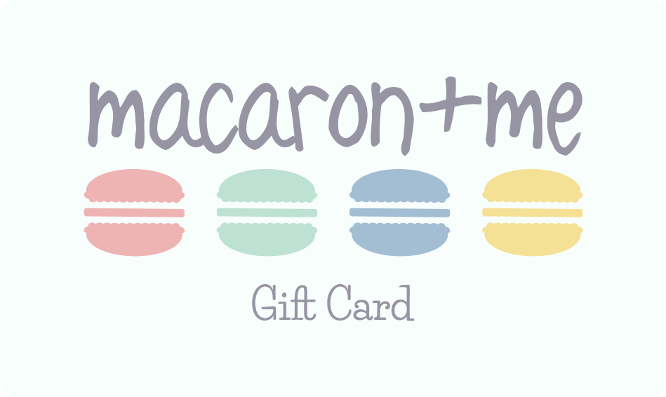 Macaron + Me Cozy Gift Card